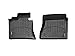 2012-2014 Toyota Tundra Front Set - WeatherTech Custom Floor Mats Liners - Black
