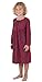 PajamaGram Big Girls' Stewart Plaid Flannel Nightgown