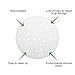 Uarter Premium Perforated Parchment Round Bamboo Steamer Paper Liners ,Diameter 9 Inch, Suitable for Air Fryer, Steaming Basket, Cooking, Vegetables, Rice, Dim Sum (150pcs)