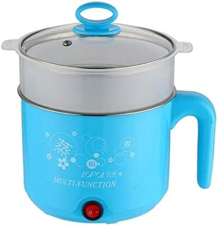 1.8L Electric Cooker with Steamer Hot Pot Multifunction Stainless Steel Noodles