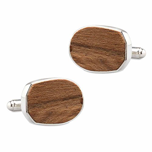 Tokens & Icons Stadium Shaped Seat Cufflinks - Ohio State (2OSU)