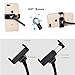 Selfie Ring Light with Cell Phone Holder Standard for Live Stream and Make up, Kishgo Flexible Long Arm for iPhone and Android Phone,[3-Light Mode] [10-Level Brightness] LED Desk Lamp (Black)