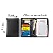 Exclusive Waiter and Server Book | Waitress Books with Money Pocket & Zipper | Perfect as Server Wallet Organizer for Check Pad, Guest Checks, Tip or Cards | 5 x 7.5” Premium Design