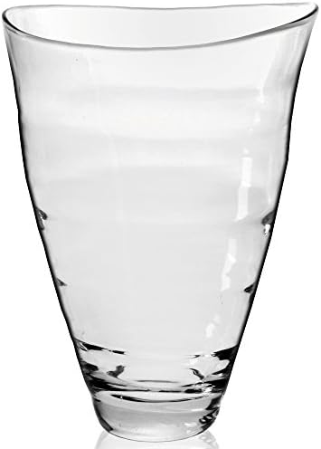 KROSNO Sydney Vase, Handmade, 12-inch high