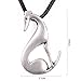 Paw Paw House Elegant Sitting Italian Greyhound Dog Necklace Animal Pendant I Love My Dog Memorial Gift Greyhound Rescue 1252 (10252)