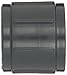 GF Piping Systems PVC Pipe Fitting, Coupling, Schedule 80, Gray, 1-1/2