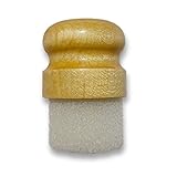 CLARK'S Oil & Wax Applicator | Maple Construction | Foam Applicator for Butcher Blocks, Counter Tops