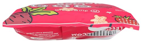 LESSEREVIL ORGANIC STRAWBERRY BEET LIL’ PUFFS, 2.5 OZ