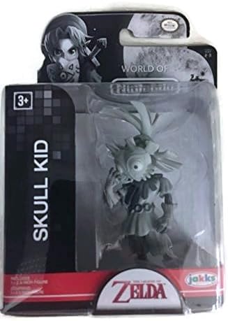 World of Nintendo Skull Kid Prototype Series 2.5 inch Black White Legend of Zelda
