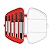CINOTON Screw Extractor Kit Set Damaged Screw Extractor and Remove Set Made of High-Speed Steel HSS 4341, A1D02 2 Pack of Stripped Screw Extractor