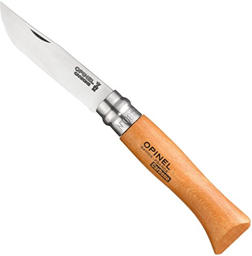 Immediately Check Online Opinel No8 Carbon Pocket Knife Opinel No8 Carbon Pocket Knife