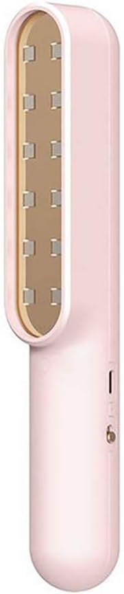 Handheld UV Disinfection Lamp, Ultra-UV UV Germicidal Lamp, 10 Seconds of Rapid Sterilization, Stylish and Beautiful Shape Design, Suitable for Home Life and Travel,Pink