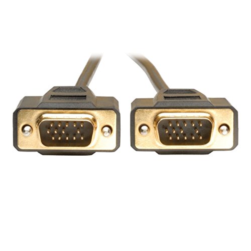 TRIPP LITE P512-015 15-Feet VGA Monitor Gold Cable Molded Shielded HD15 M/M