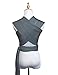 Vlokup Baby Wrap Sling Carrier for Newborn, Infant, Toddler, Kid | Breathable Lightweight Stretch Mesh Water Sling | Nice for Summer, Pool, Beach, Swimming | Perfect Shower Gift Gray