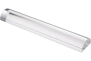 DIYEAH Acrylic Ruler with Guide Strip 6-inch Reading Magnifier for Elderly and Students, 16cm Strip-Shaped