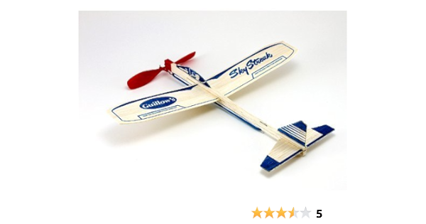 balsa wood rubber band plane