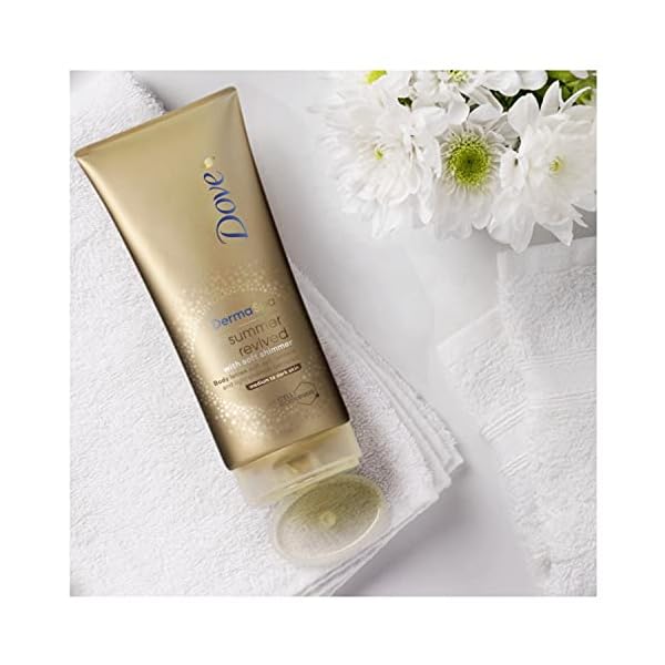 Dove-DermaSpa-Summer-Revived-Shimmer-Medium-to-Dark-200-ml Dove DermaSpa Summer Revived Shimmer Medium to Dark Gradual Self-Tan Body Lotion 200 ml