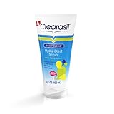 Clearasil Daily Clear Acne Face Wash and Hydra-blast Oil-Free Face Scrub, 5 Fl Oz or 150 ml