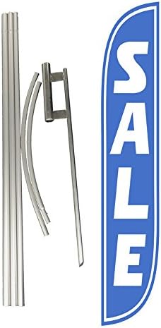 Sky Dancers LookOurWay Sale Feather Flag Complete Set with Pole and Ground Spike