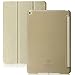 iPad Air 2 Case (iPad 6) - KHOMO DUAL Super Slim GOLD Cover with with See Through Clear back and Smart Feature (Built-in magnet for sleep / wake feature) For Apple iPad Air 2 Tablet