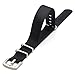 Nato Strap 18mm 20mm 22mm Premium Ballistic Nylon Watch Bands Swiss Zulu Straps Stainless Steel Buckle