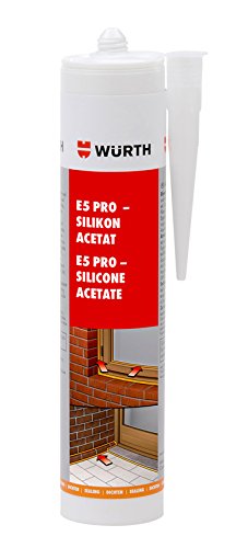 Würth Silicone Acetate E5 Pro S 310ml Transparent