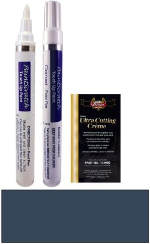 2004 Audi S6 Night Blue Pearl Effect LZ5D/7X Touch Up Paint Pen Kit by PaintScratch - Original Factory OEM Automotive Paint - Color Match Guaranteed