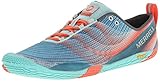 Merrell Women's Vapor Glove 2 Trail Running Shoe,Sea Blue/Coral,8 M US