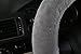U&M Car Stretch-on Steering Wheel Cover Soft Australian Natural Sheepskin Luxurious Wool Vehicle Non-slip Wheel Cushion Protector Available for 35cm-43cm