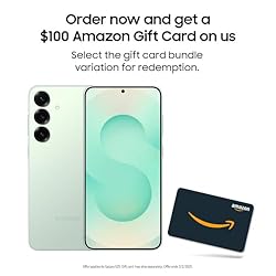 SAMSUNG Galaxy S25 Cell Phone + $100 Amazon Gift