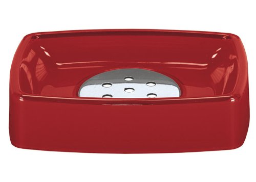 Kleine Wolke soap Dish, Red, 3 x 12 cm