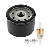 Milttor AM125424 492932 Oil Filter for Briggs & Stratton 492932S 492056 795890 695396 696854 842921 John Deere GY20577 Kawasaki 49065-7007 Lawn Mower