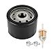Milttor AM125424 492932 Oil Filter for 492932S 492056 795890 695396 696854 842921 GY20577 Kawasaki 49065-7007 Lawn Mower