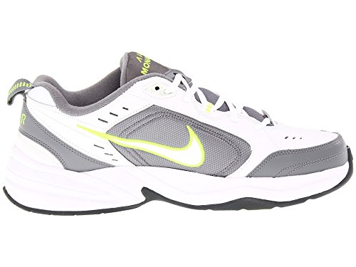Nike Men's Air Monarch IV Training Shoe, White/Cool Grey, 14 D(M) US