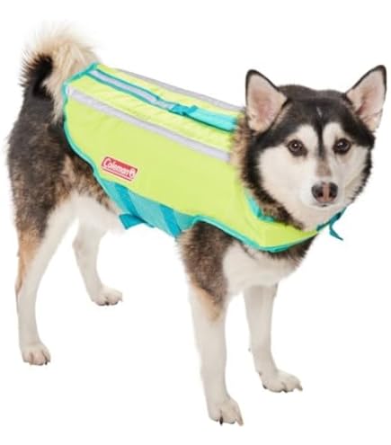 Amazon.com : Coleman Pet Flotation Vest for Pool Boat Beach