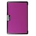 GBSELL Tri-Fold Slim Case Cover For Acer Iconia One 10 B3-A30 Tablet 10.1 Inch (Purple)