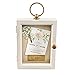 Mud Pie Marriage Distressed Keepsake Memory Shadow Box Wedding Shadowbox, Brown