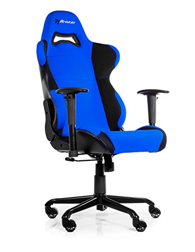 Arozzi Torretta Series Gaming Racing Style Swivel Chair, Blue