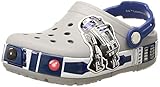 Crocs Boys' Crocband R2D2 Lights K Clog, Light Grey, 9 M US Toddler