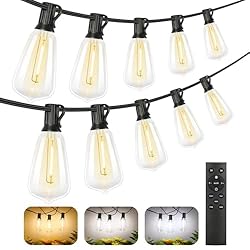 Brightever 3 Color in 1 LED Outdoor String Lights