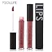 XEDUO FOCALLURE New Fashion Waterproof Long-Lasting Matte Liquid Lipstick Cosmetic Sexy Lip Gloss Kit for Women (12#)