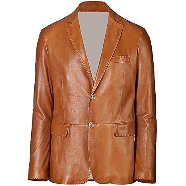 World of Leather Designer Blazer Style Sheep/Lamb Skin