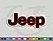 Jeep Wrangler 2 Color Vinyl Fender Side Decals 1 Pair TJ