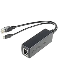 DSLRKIT   Divisor PoE activo Alimentación a través de Ethernet 48 V a 5 V 2.4 A Micro USB Plug para Raspberry Pi B   B +   2 3