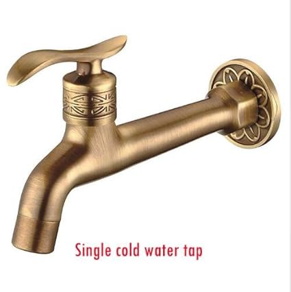 Ohcde Dheark Hot Sale Antique Brass Bibcock Outdoor Faucet Brass
