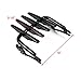 PBYMT Black Detachable Stealth Mounting Luggage Rack Compatible for Harley Touring Road King Street Glide 2009-2020