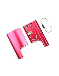 Reemplazo trasero de aluminio CNC Hebilla de cierre de cierre a presión para GoPro Hero 3+, 4ta cámara a prueba de agua estándar y caja de carcasa de esqueleto