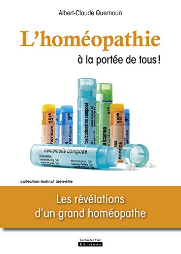 L' homéopathie à la portée de tous !