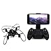 GordVE RC Drone FPV Wifi RC Quadcopter 2.4GHz 6-Axis Gyro Remote Control Drone With Altitude Hold and Hand Launching-Black