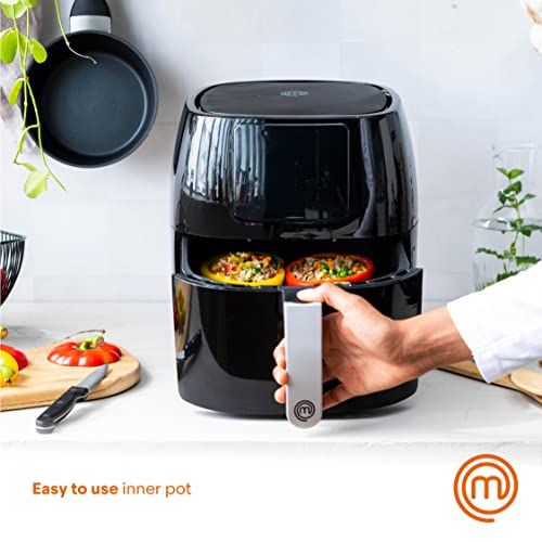 MasterChef AirFryer 4.75 Qt Compact Air Fryer with Digital Display, 7